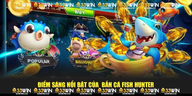 Sức hút của trò chơi bắn cá đổi thưởng Fish Hunter